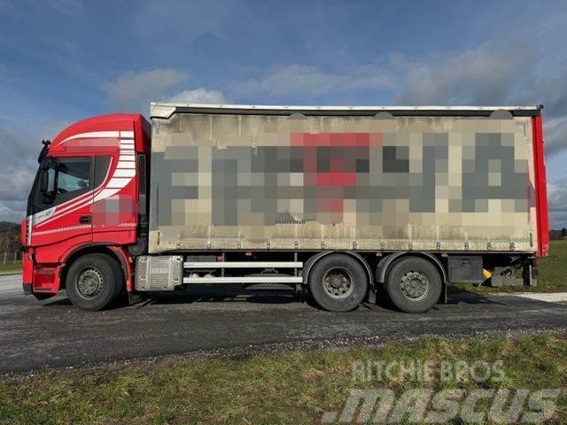 Iveco AS26SYS46 6X2 E6 HINTEN GELENKTE ACHSE Tentautod
