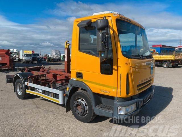 Iveco EUROCARGO 100E17 for containers 4x2 vin 162 Konksliftveokid