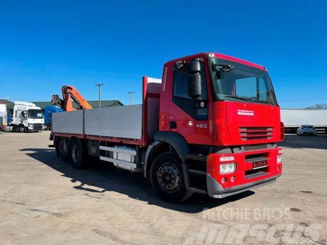 Iveco STRALIS 260S42 6x2 manual EURO4, with crane,610 Madelautod