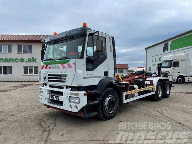 Iveco TRAKKER 260S 440 6x2 for container transport 510 Konksliftveokid