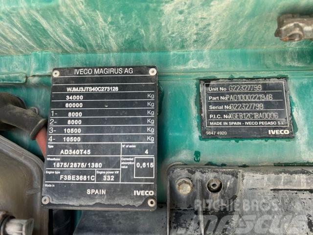 Iveco Trakker 450 8x4 Hiab Konksliftveokid