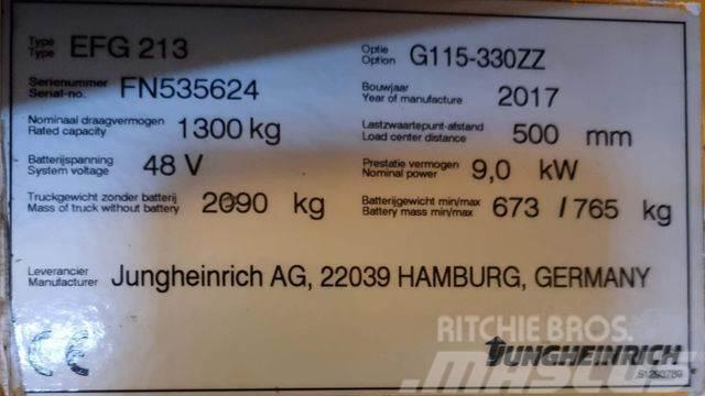 Jungheinrich EFG 213 Kahveltõstukid - muud