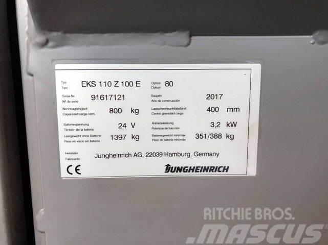 Jungheinrich EKS 110 - BJ. 2017 - NUR 1081 STD. -BATTERIE 86% Muud