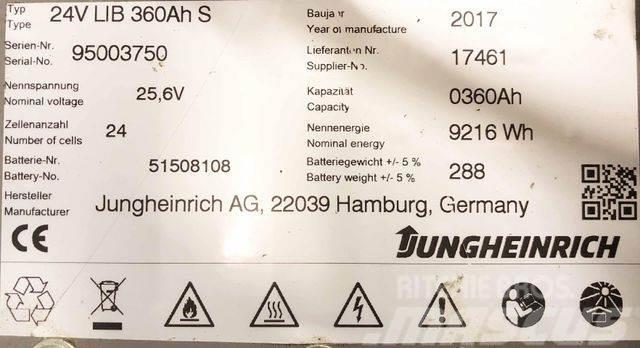 Jungheinrich ERD 220 - 1660MM HUB - 2000KG -INITIAL. -LITHIUM Kõrged komplekteerimistõstukid