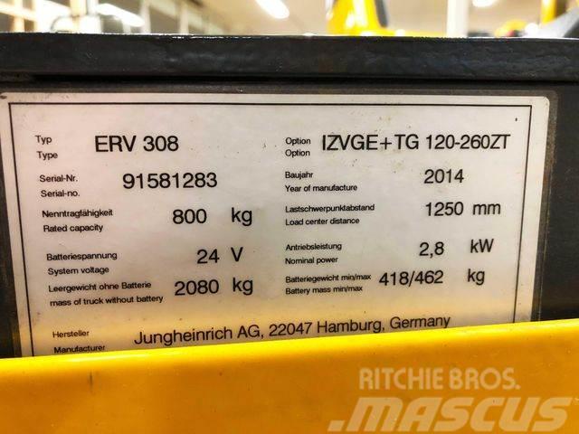 Jungheinrich ERV 308 - SPEZIALBAU - 4659STD. - BJ.2014 Kõrged komplekteerimistõstukid