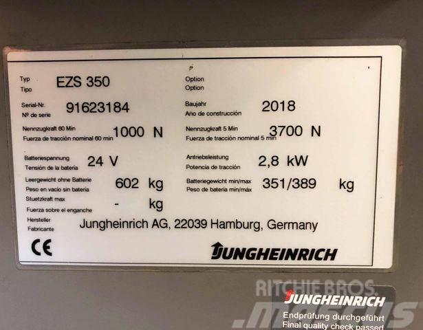 Jungheinrich EZS 350 - BJ. 2018 - NUR 1.606 STD. Muud