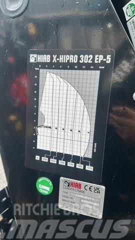  Kran HIAB X-HiPro 302 EP-5 Kraanaga veokid