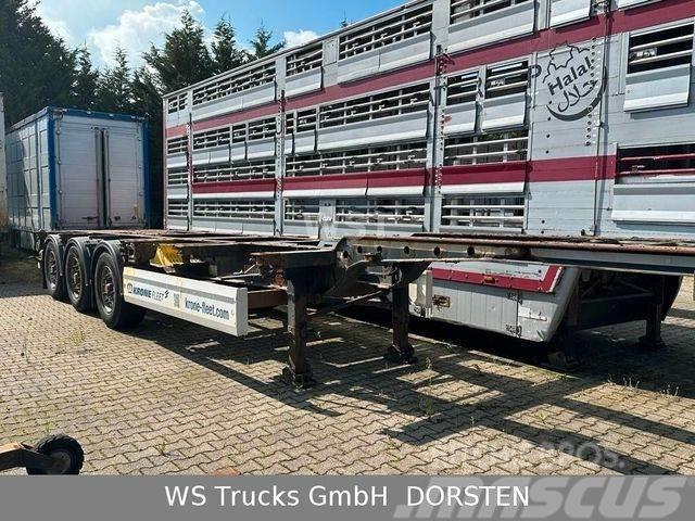 Krone 5 x Containerchassice 20, 30 , 40 ,ft BPW Raskeveo poolhaagised