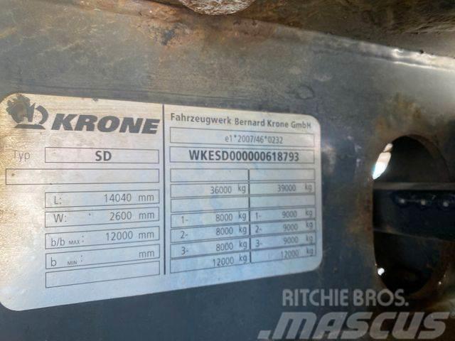 Krone freezer Diesel Electric vin 793 Külmikpoolhaagised