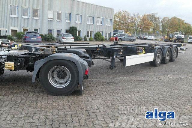 Krone SD, 2x20/1x20/1x30/1x40 Fuß Container, Luft-Lift Raskeveo poolhaagised