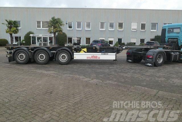 Krone SD, 2x20/1x30/1x40 Fuß Container, TÜV 08/2024 Raskeveo poolhaagised