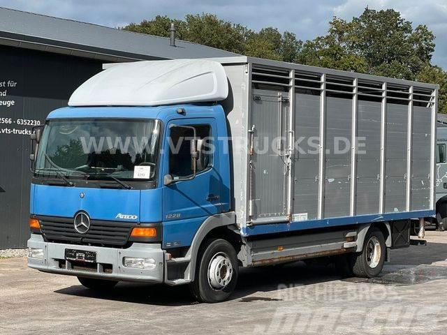 Mercedes-Benz Atego 1228 4x2 Blatt-/Luft 1.Stock Stehmann Loomaveokid