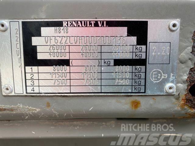 Renault PREMIUM 400 6x2 manual, E2 vin 136 Trossüsteemiga vahetuskere veokid