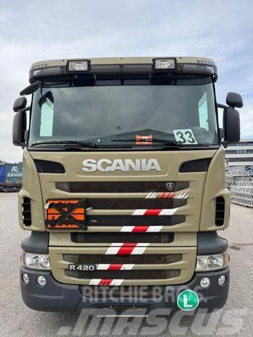 Scania R420 ADR 14000L BENZIN D HEIZ TANKWAGEN RETARDER Tsisternveokid