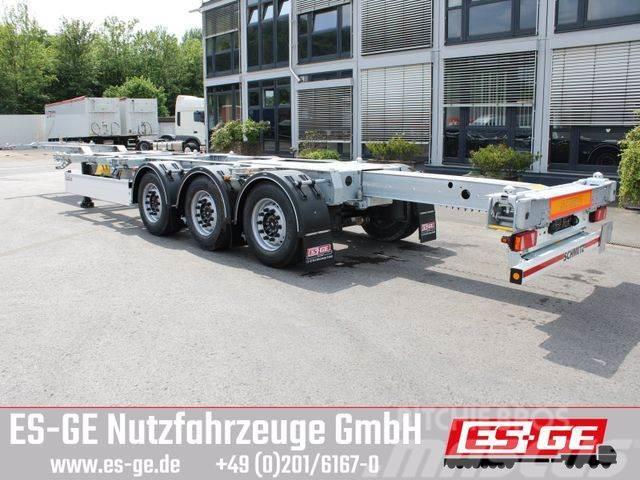 Schmitz Cargobull 3-Achs-Containerchassis Raskeveo poolhaagised