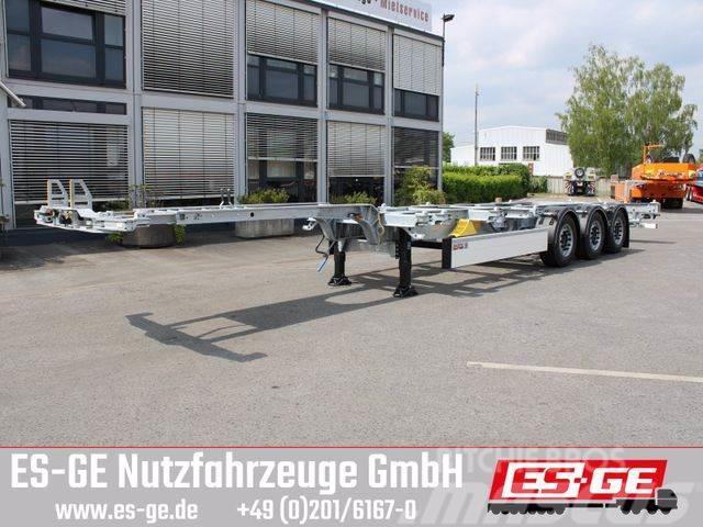 Schmitz Cargobull 3-Achs-Containerchassis Raskeveo poolhaagised