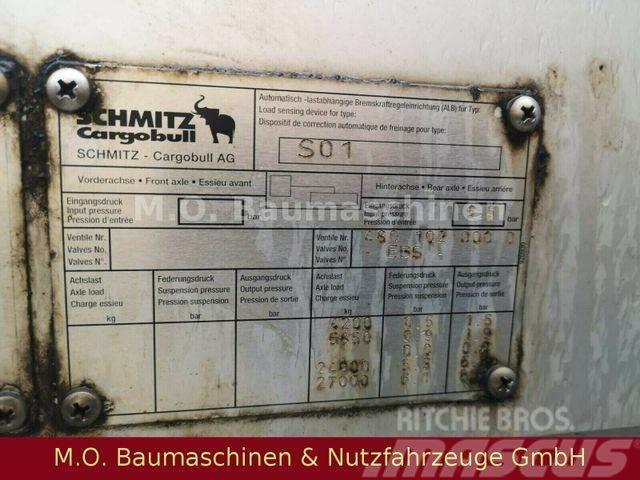 Schmitz Cargobull S 01 / 3 Achser / Luftgefedert / Raskeveo poolhaagised
