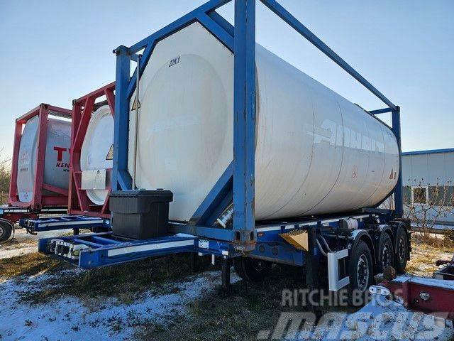 Schmitz Cargobull Tankcontainer Chassis+Tankcontainer Schwallwand Tsistern poolhaagised