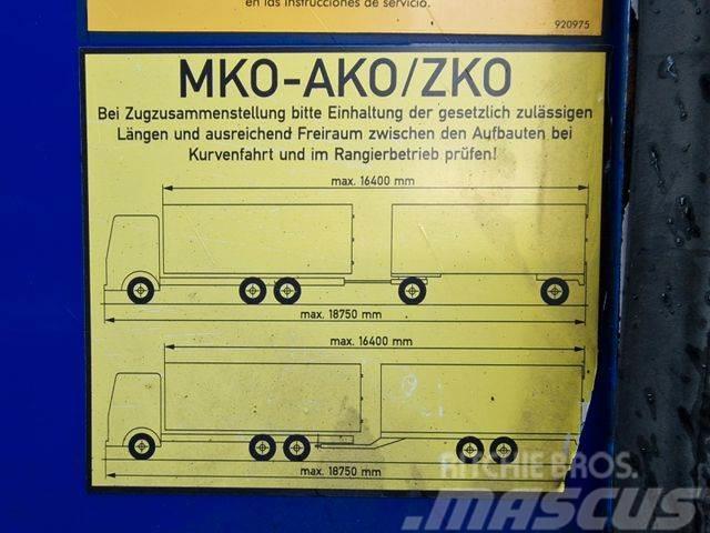 Schmitz Cargobull ZK 18/ Tandem Furgoonhaagised