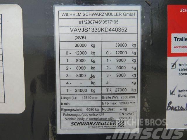 Schwarzmüller S 1*J-Serie*Standart*Lift Achse*XL Code* Tentpoolhaagised