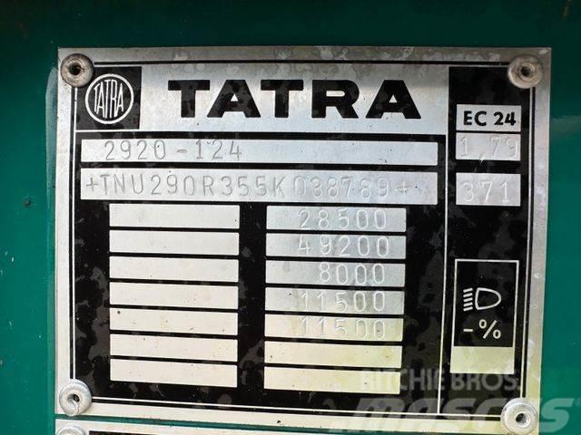 Tatra T 815 woodtransporter 6x6, crane+WILD 789+101 Maastikutõstukid