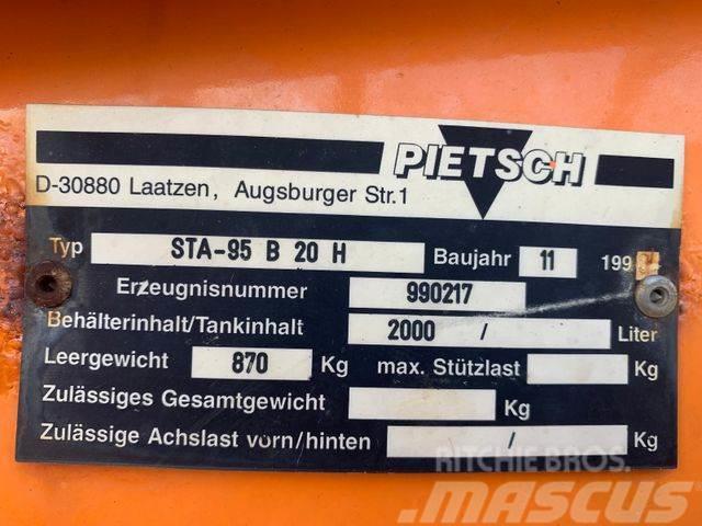 Unimog Pietsch Salzstreuer STA95-B Unimog Bandstreuer Munitsipaalsõidukid
