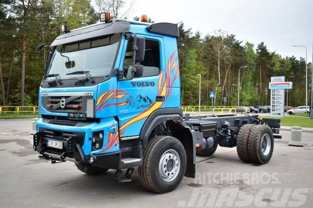 Volvo FMX 410 4x4 CHASSIS EURO 5 OFFRAOD CAMPER Raamautod