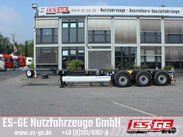 Wielton 3-Achs-Containerchassis - multifunktional Raskeveo poolhaagised