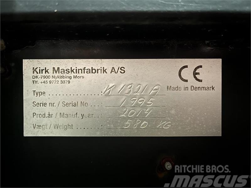  Kirk Mandskabskurv K1321A m. hydraulisk sving og a Teleskooplaadurid