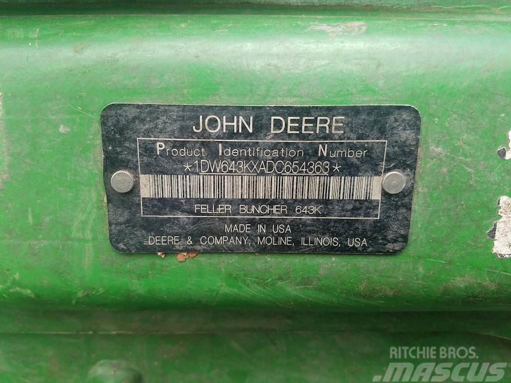 John Deere 643K Langetustraktorid