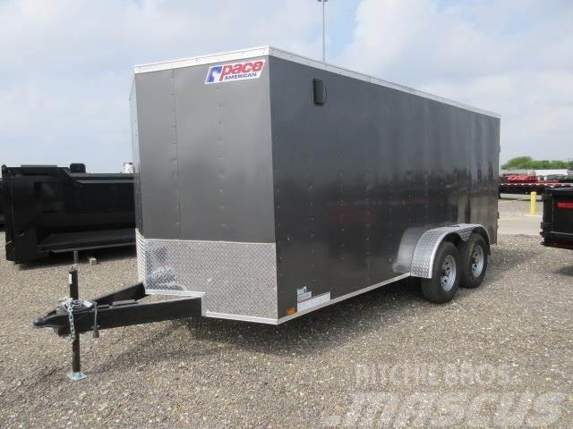 Pace American 7'X16' ENCLOSED TRAILER WITH REAR RAMP DO Furgoonhaagised