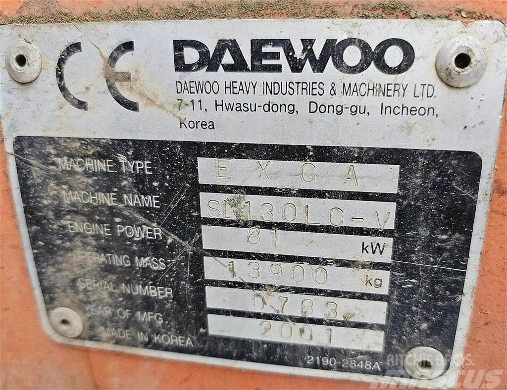 Daewoo Solar 130 LC-V Roomikekskavaatorid