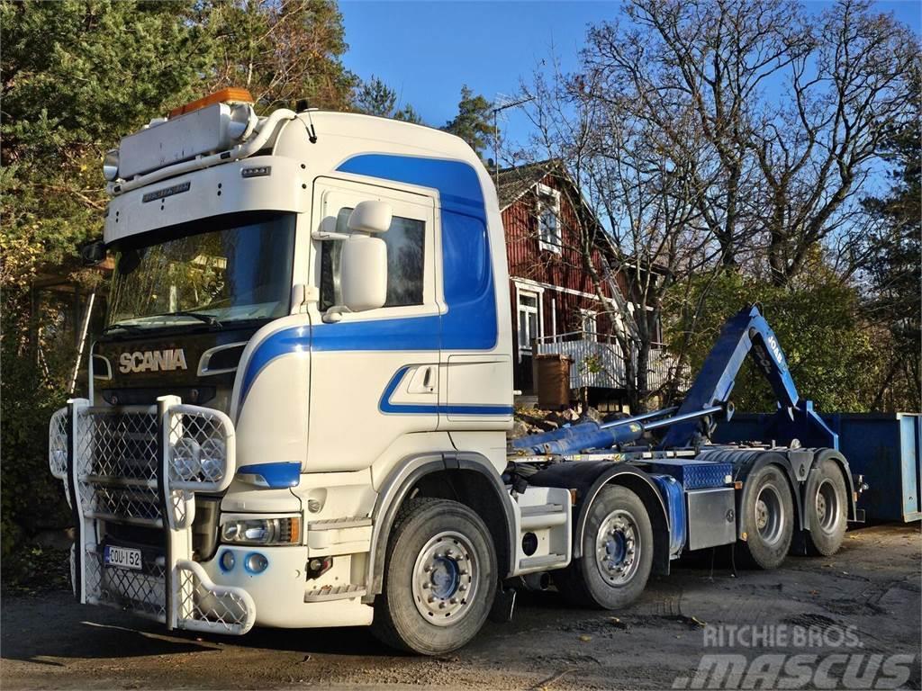 Scania R560 8x4 koukku Konksliftveokid