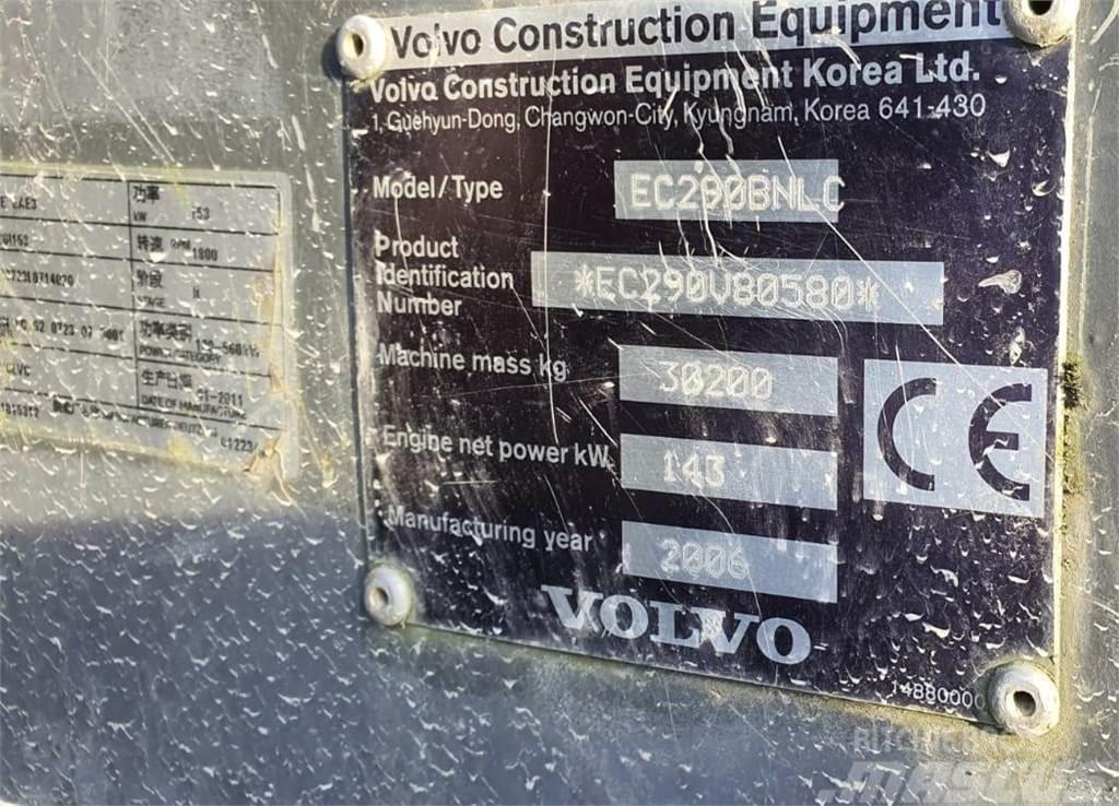 Volvo EC 290 BNLC Roomikekskavaatorid