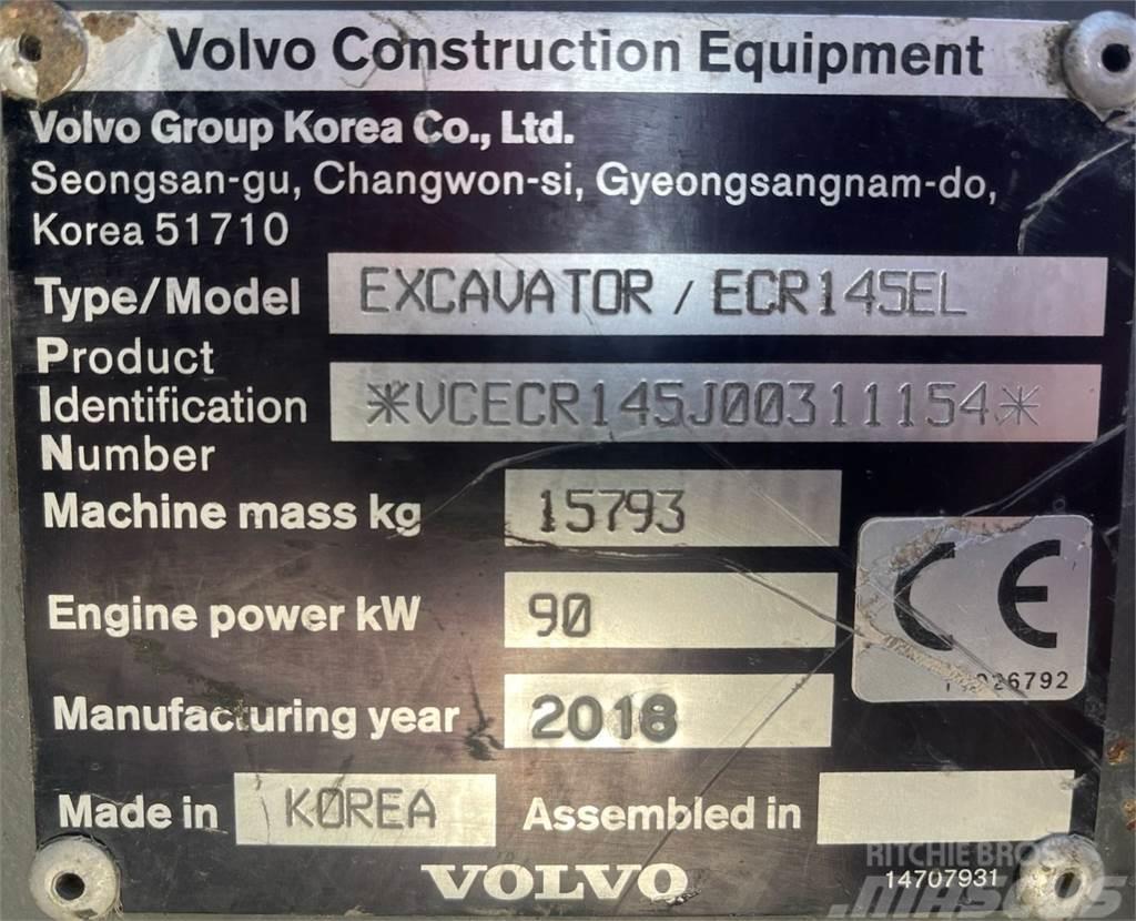 Volvo ECR145EL Roomikekskavaatorid