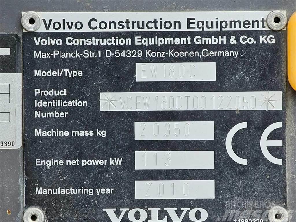 Volvo EW 180 C Ratasekskavaatorid