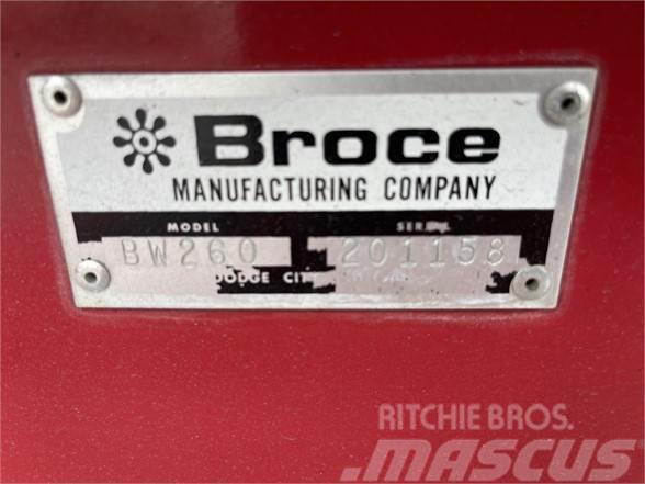 Broce BW260 Tänavapuhastusmasinad