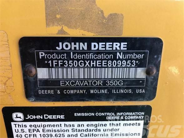 John Deere 350G LC Roomikekskavaatorid