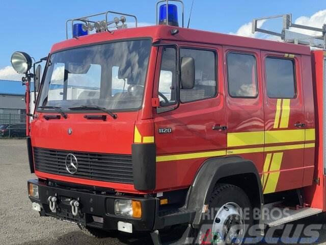 Mercedes-Benz LK 1220 4x4 Metz Feuerwehr TLF 16/25 Pumpe+2410L Furgoonautod