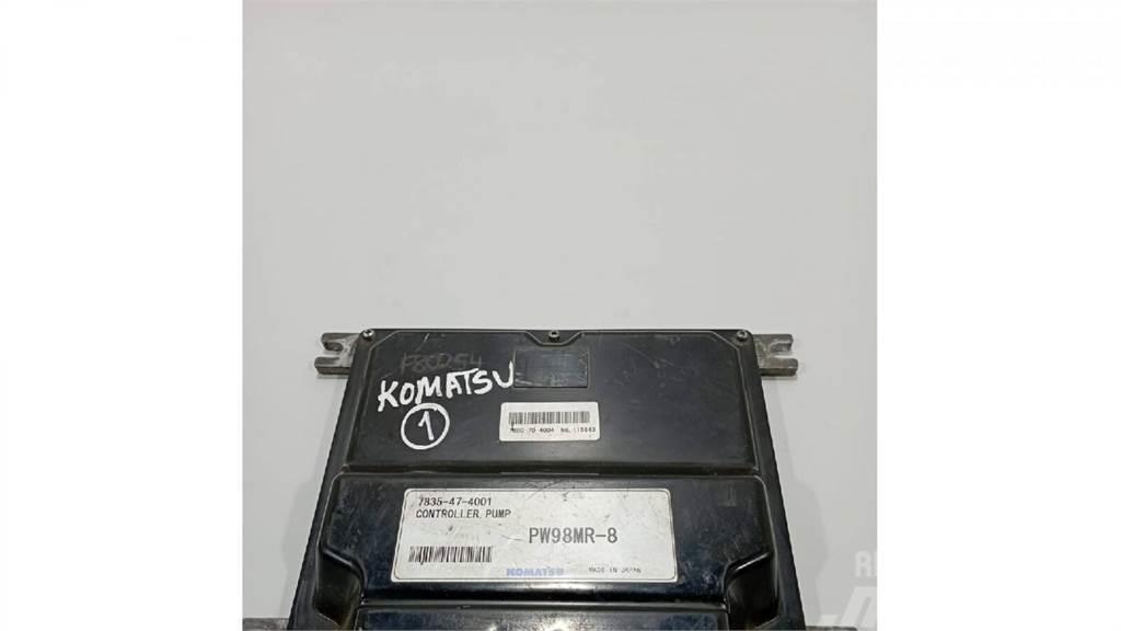 Komatsu PW98MR-8 Elektroonikaseadmed