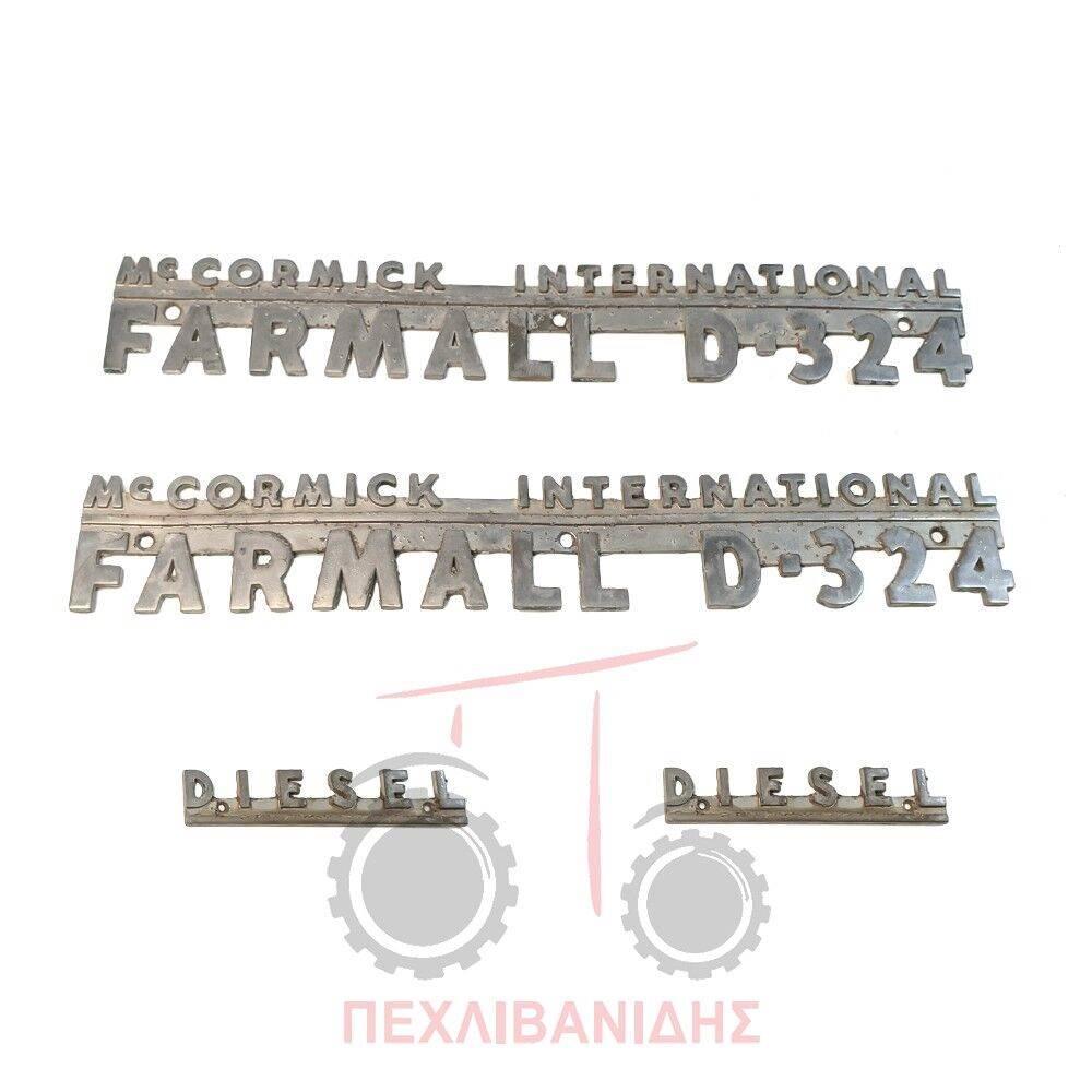 International MCCORMICK FARMALL D-324 Muud põllumajandusmasinad