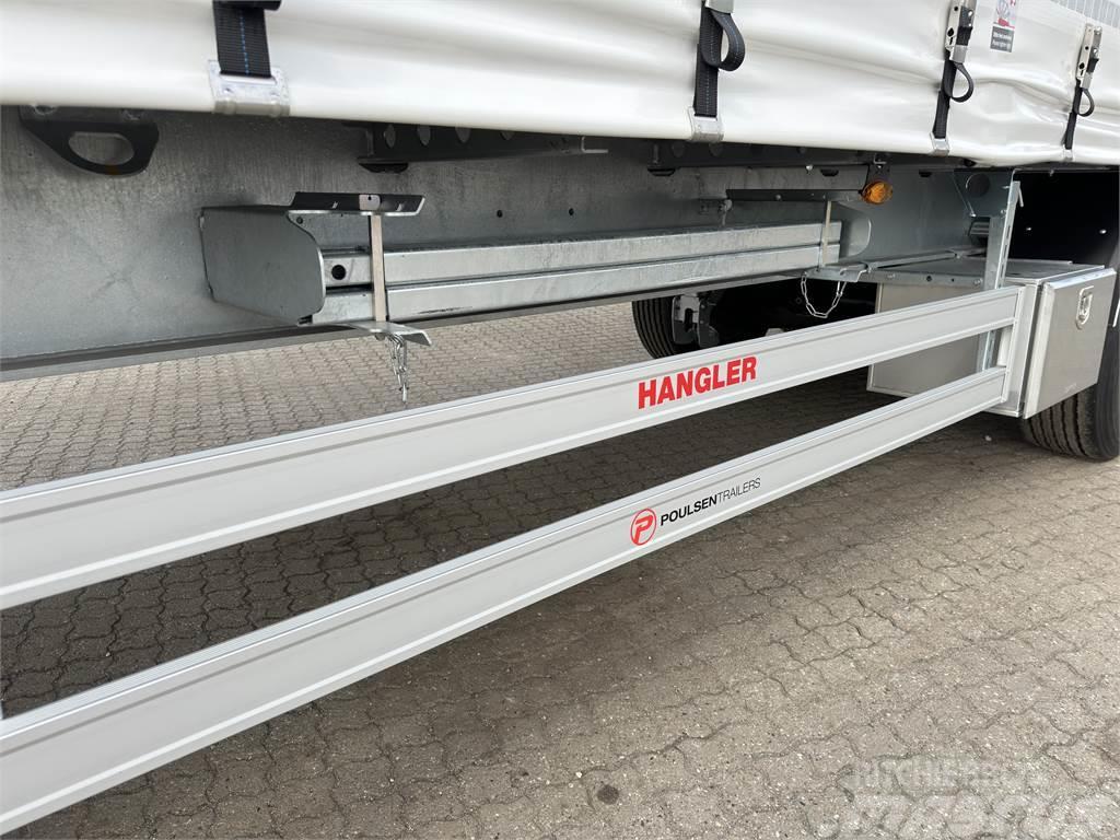 Hangler 3-aks 45-tons gardintrailer Nordic Tentpoolhaagised