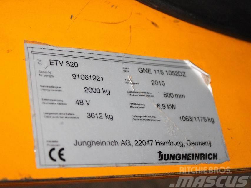 Jungheinrich ETV 320 GNE115-1052DZ Lükandmastiga tõstukid