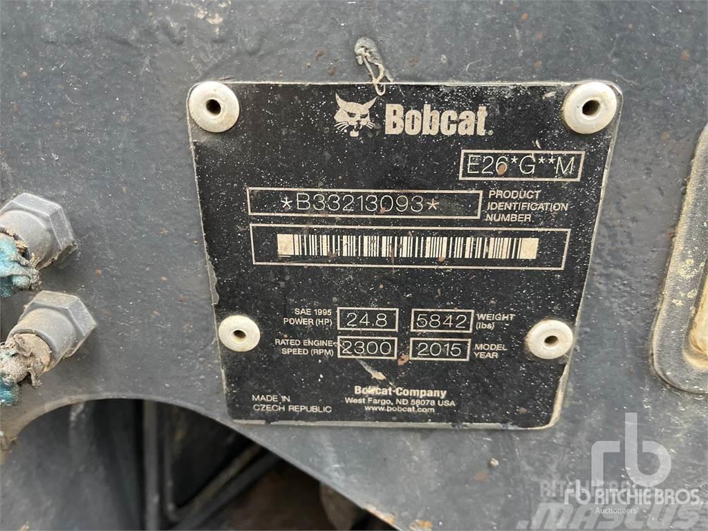 Bobcat E26 Miniekskavaatorid < 7 t