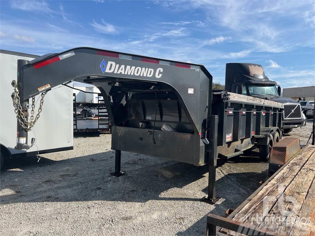 Diamond C 18 ft T/A Gooseneck Dump Autotreilerid
