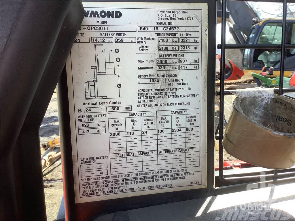 Raymond 540-OPC30TT Elektritõstukid