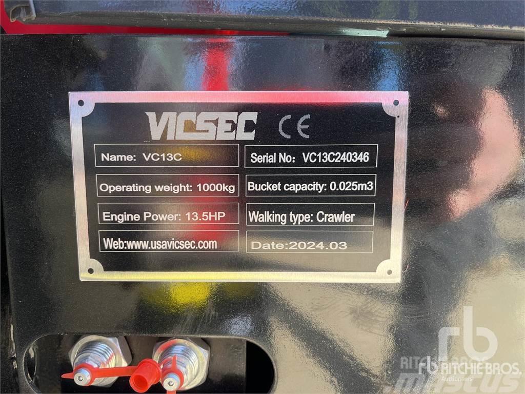  VICSEC VC13C Miniekskavaatorid < 7 t