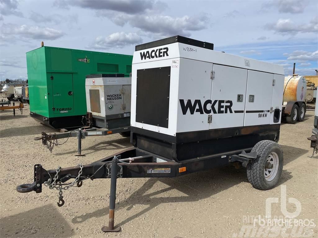 Wacker G70 Diiselgeneraatorid