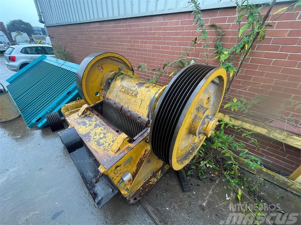 Parker 36 x 10 Jaw Crusher c/w Electric Motor &#038; Cont Purustid