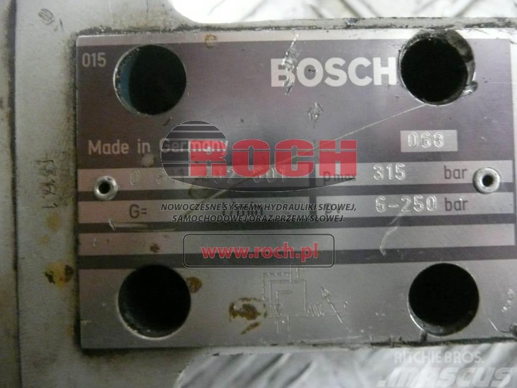 Bosch 0811402001 P MAX 315 BAR PV6-250 BAR - 1 SEKCYJNY  Hüdraulika